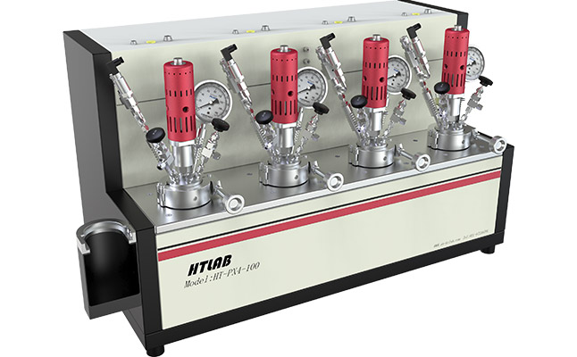 霍桐儀器多工位集成式平行反應(yīng)釜樣機(jī)圖例